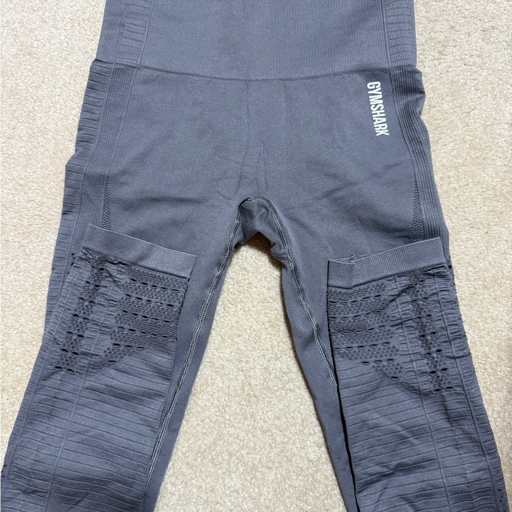 Gymshark Gray Textured Leggings